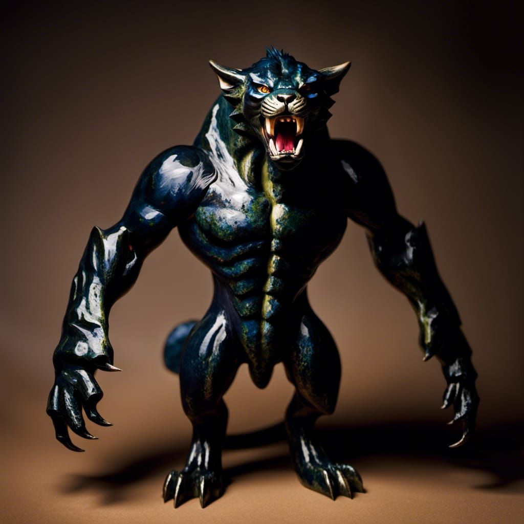 Impressionist Beast in the Style of Monet