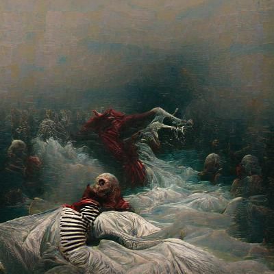 Horrific Vision of Time, Engraving Style