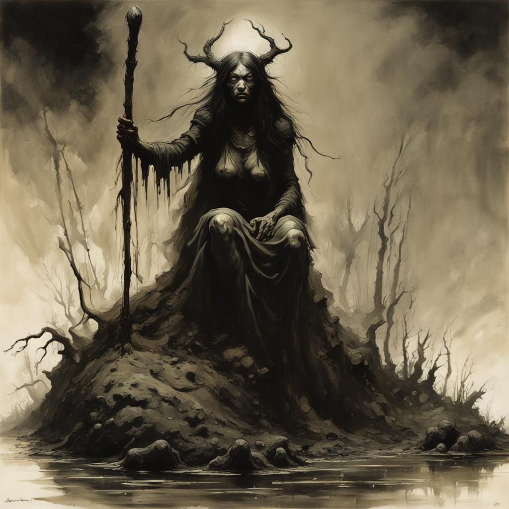 the Bog Witch is waiting