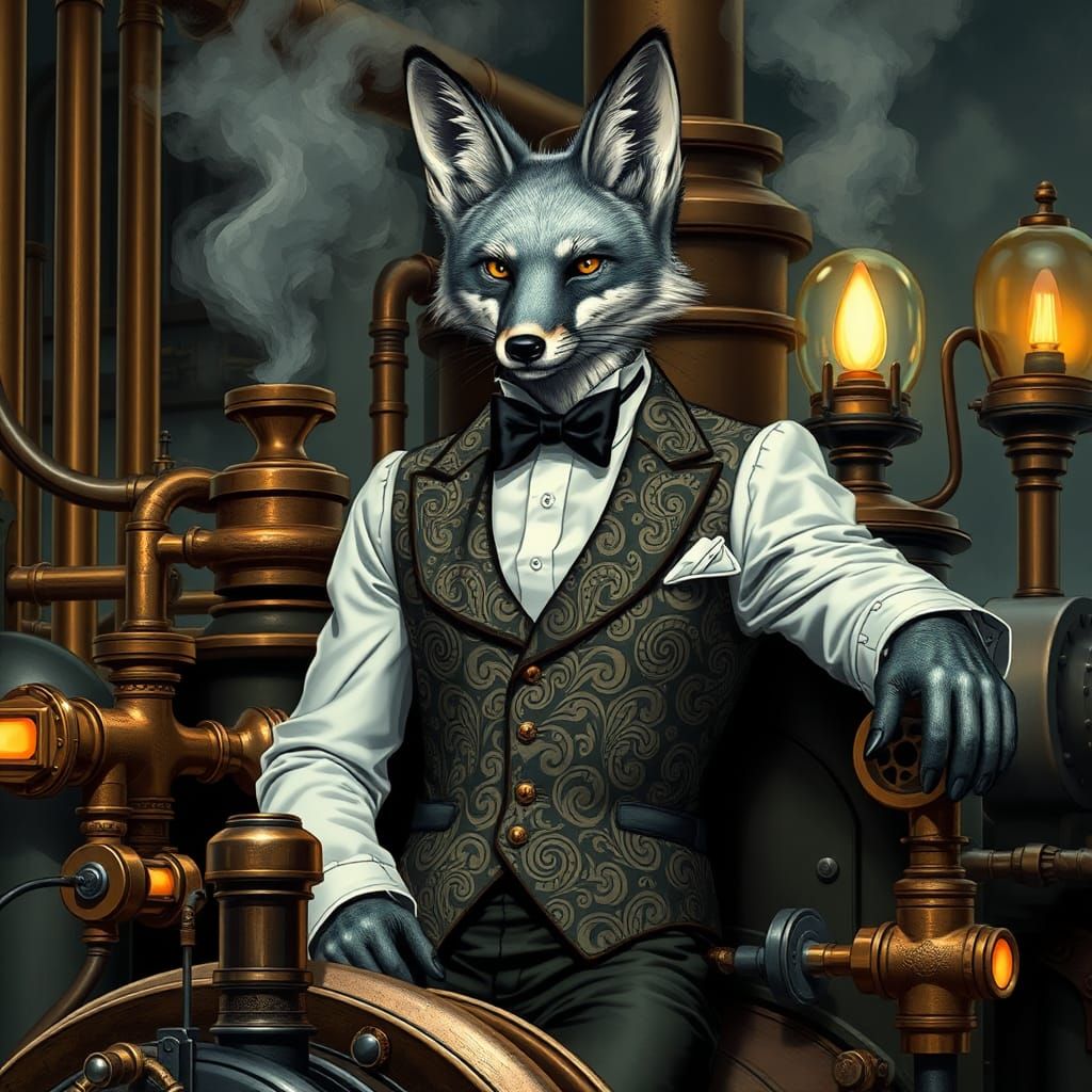 Steampunk Fox