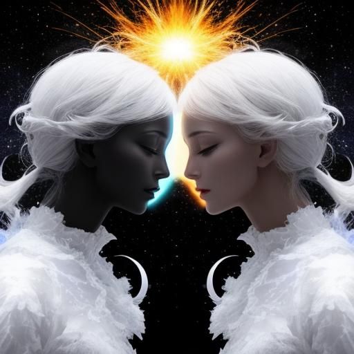 Cosmic Energy Collision: Positive and Negative Unite