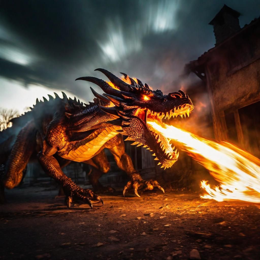 Dragon's Fire: Apocalyptic Village Inferno