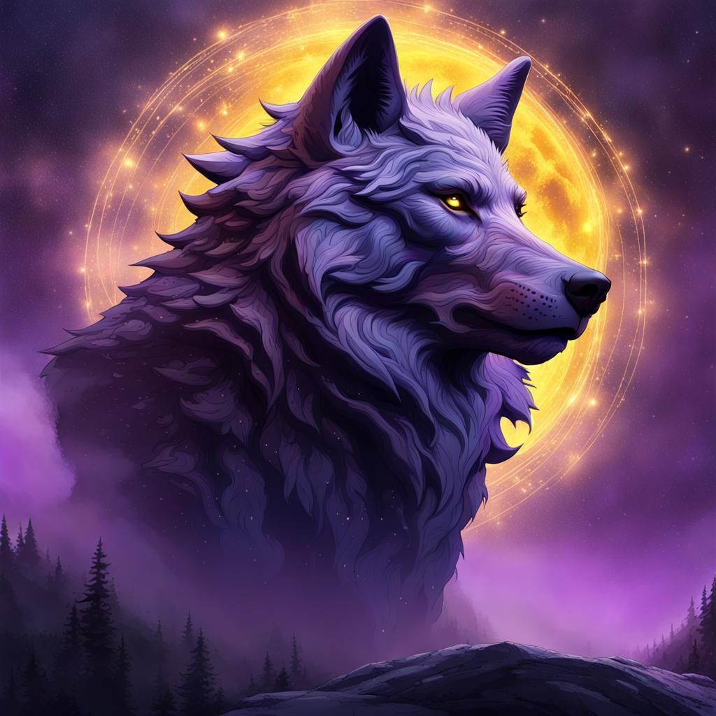 Cosmic Wolf: A Dark Fantasy Masterpiece