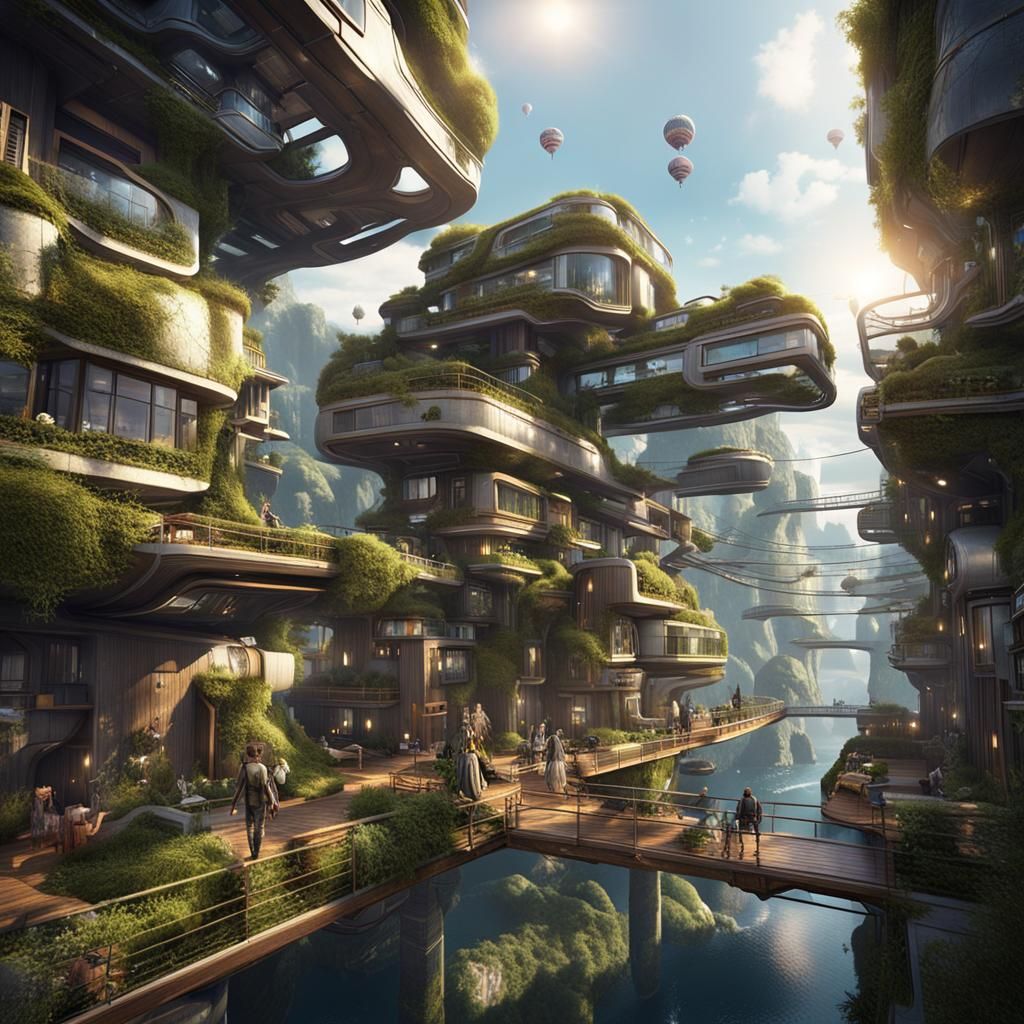 A Glimpse Into the Future Cityscape
