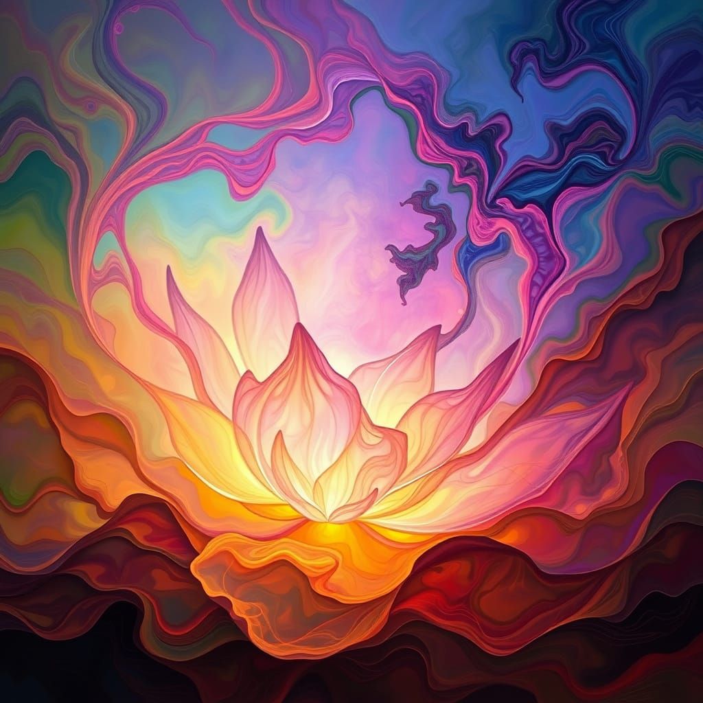 Ethereal Forms Connect with Nature's Essence