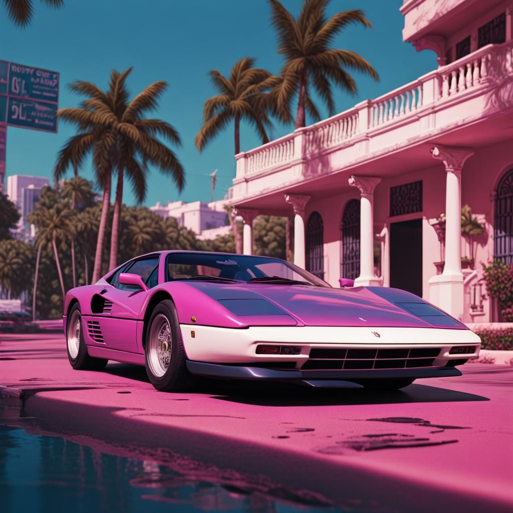 Sonny Crockett in Miami Vice Fan Art