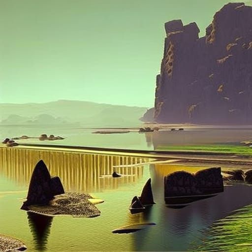 Detailed Relics in Stunning Raytraced Environment