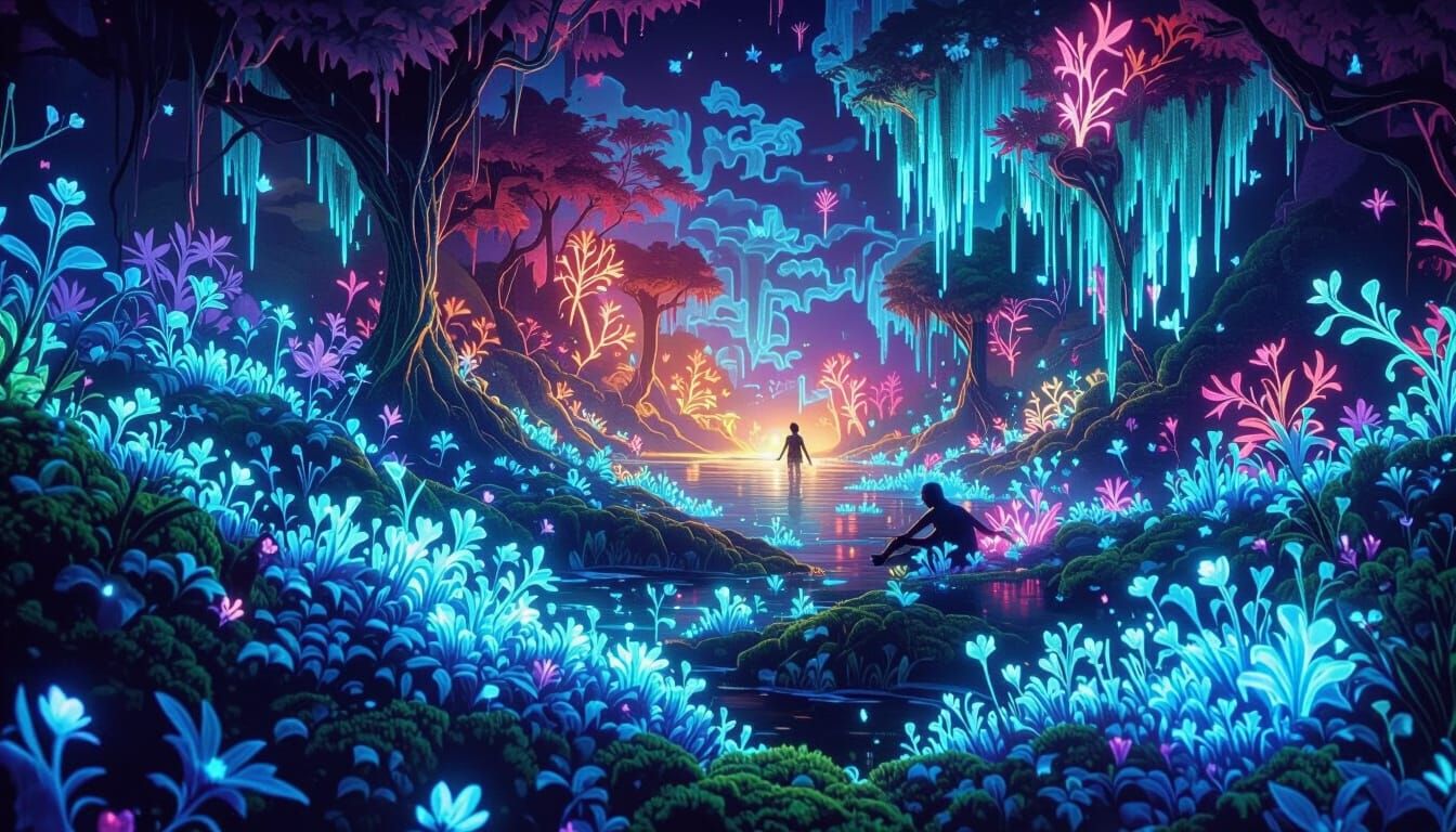 Buried Memory Swamp Dreamscape with Sentient Slime