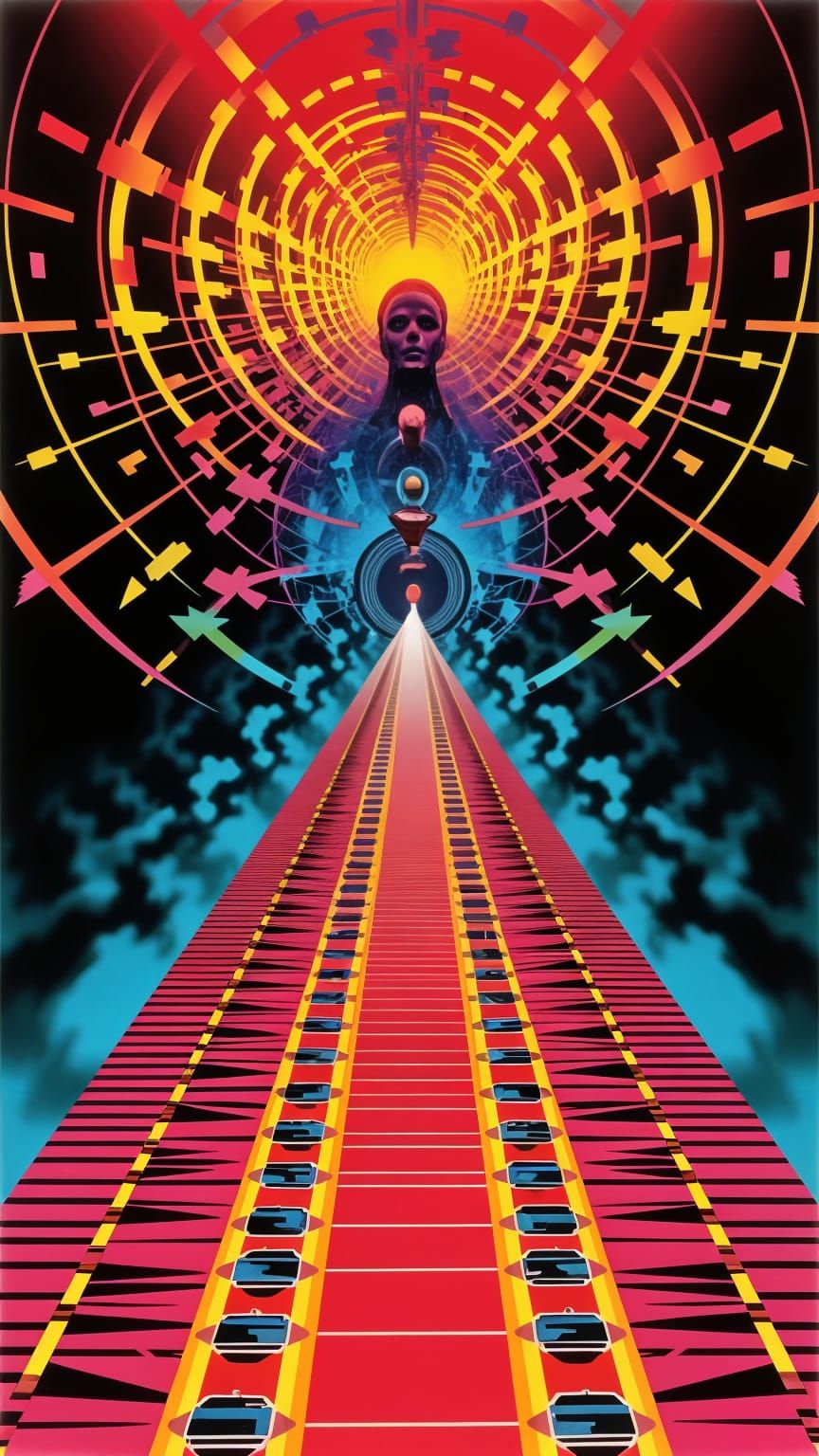 Mind Dimension in Abstract Patterns