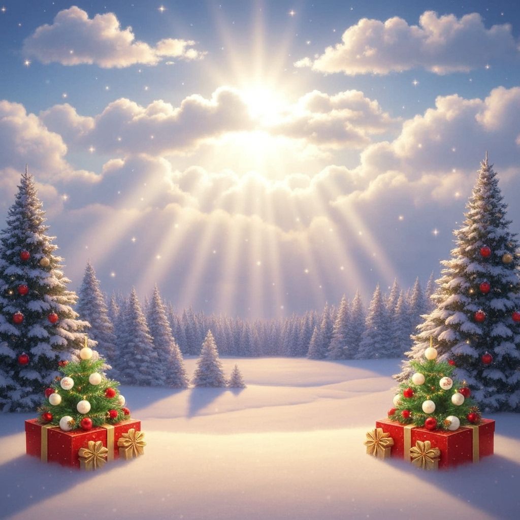 Christmas in Winter Wonderland: Kinkade-Style Painting