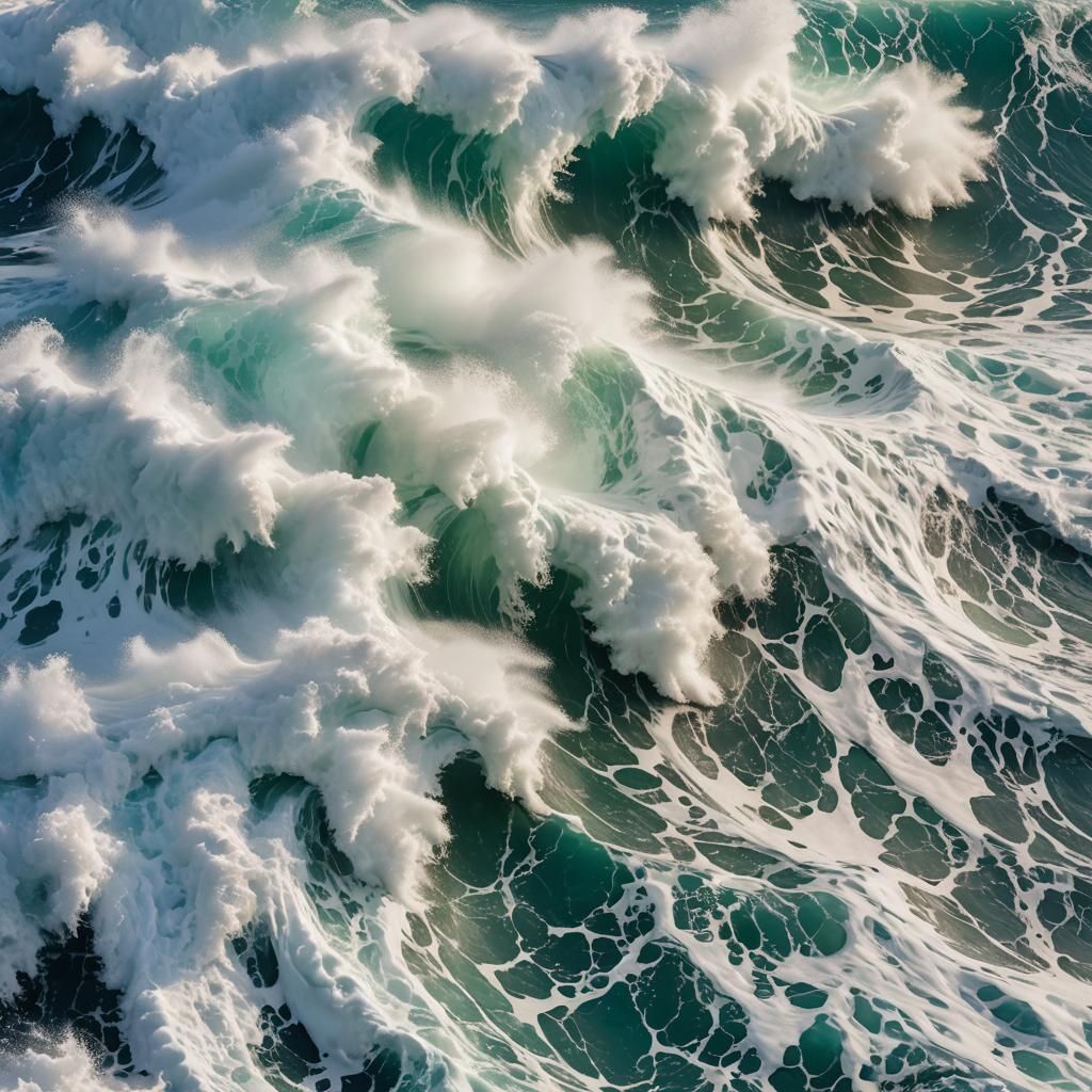 Breaking Wave in Tropical Sea