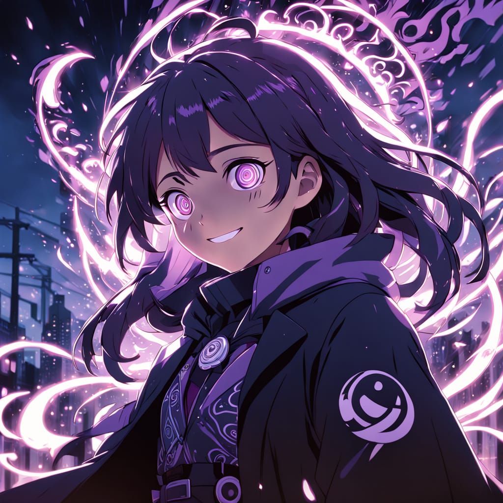 Evil Cute Magical Girl Unleashes Dark Magic