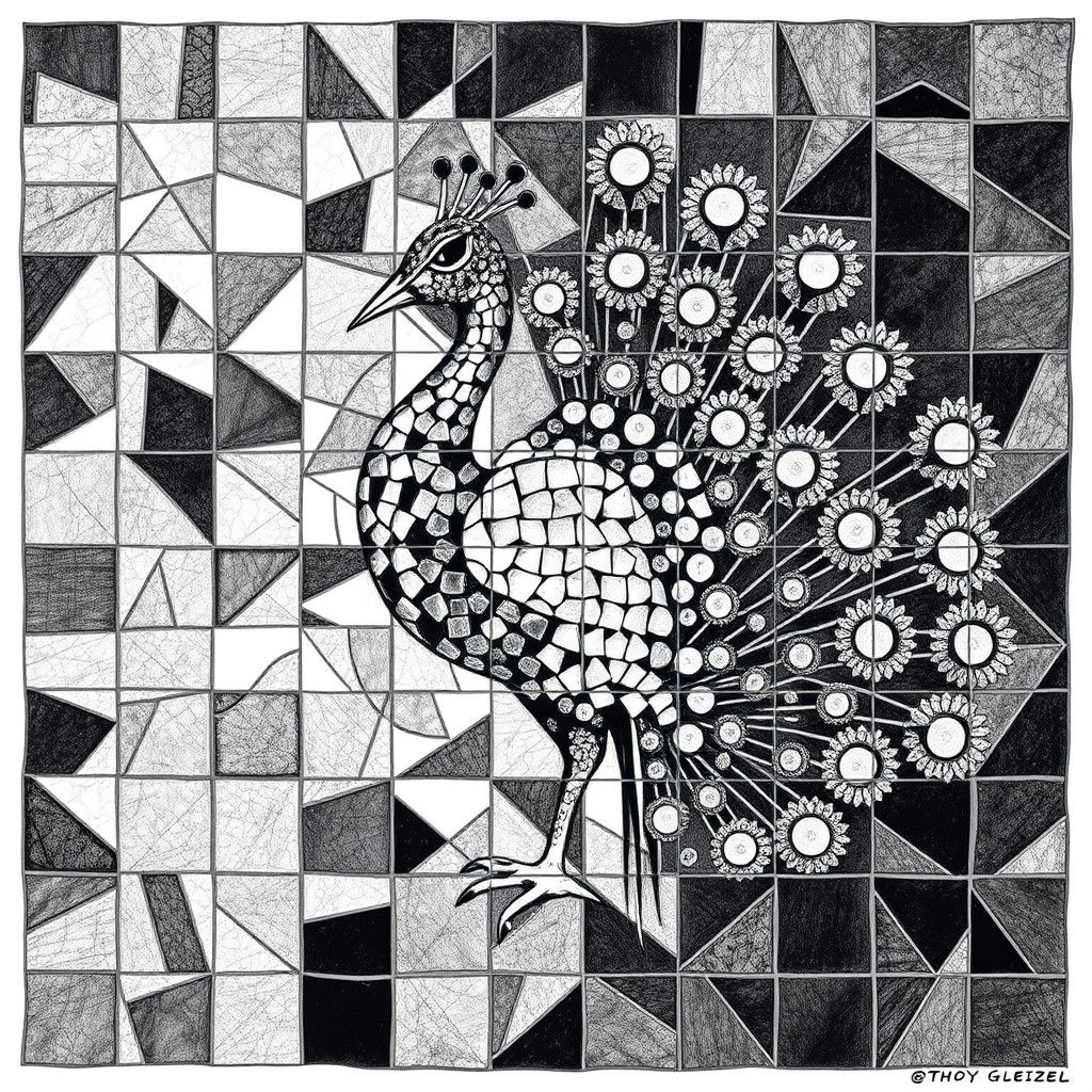 Mosaic staine glass