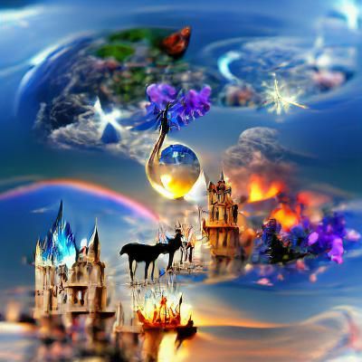 Enchanted Realm: A Beautiful World of Magic