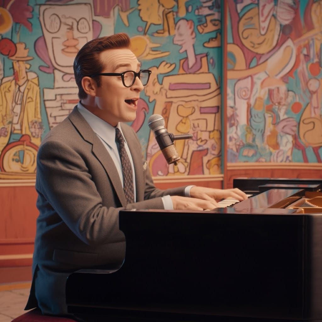 Charismatic Salesman Sings Praises of Glasses in Whimsical A...