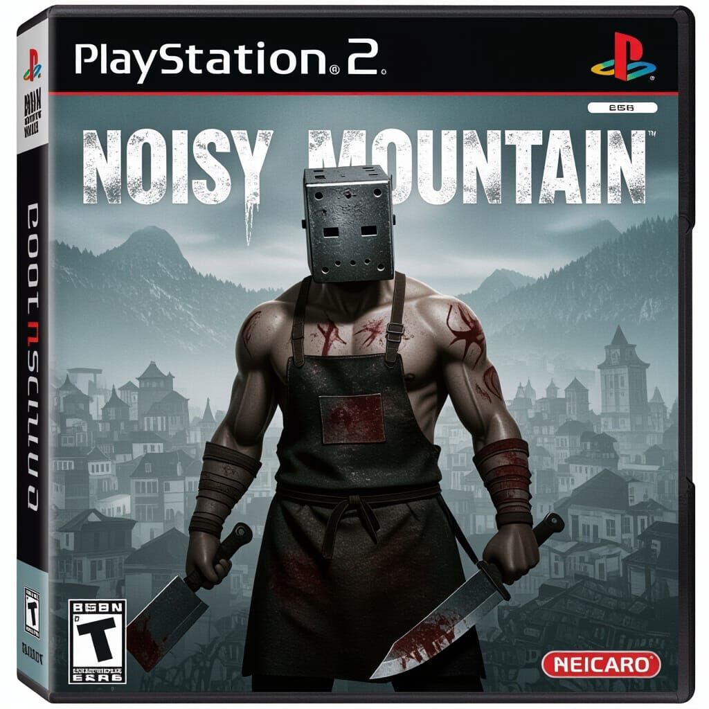 Noisy Mountain PS2 Horror Game Cover Art