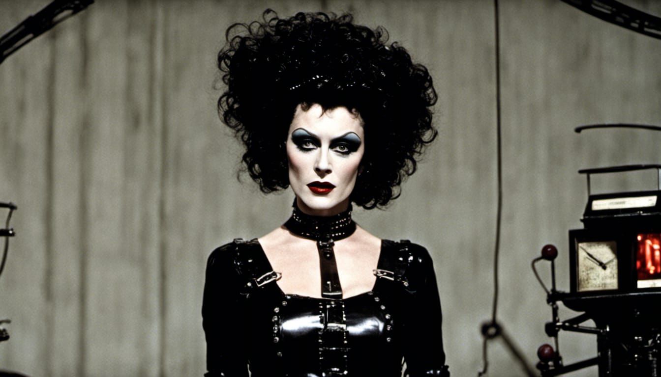 Dr. Frank-N-Furter in Surrealist Industrial Horror