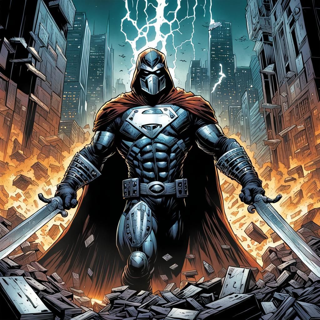 Shredder Comic Book Art Illustration