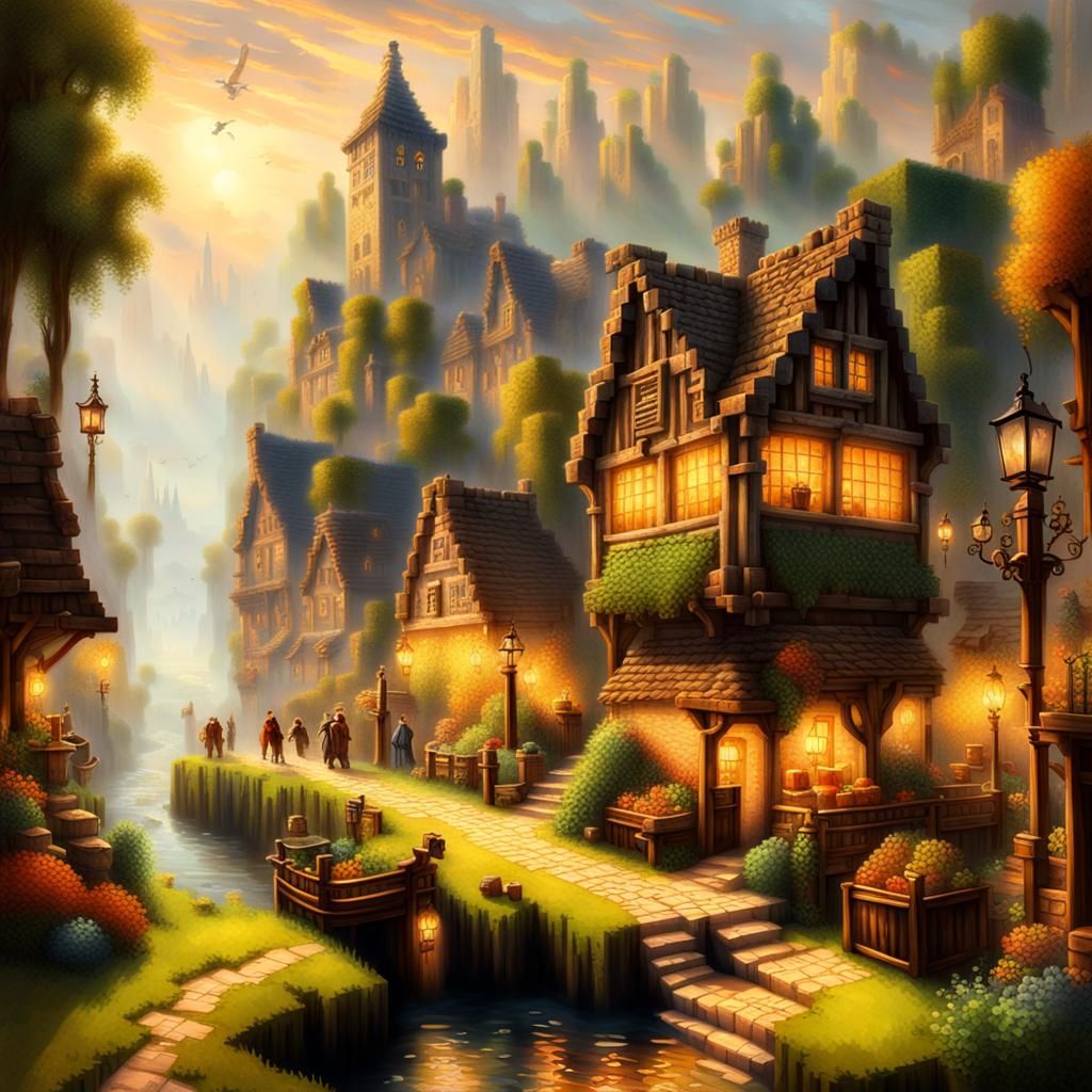 Wandering Trader Arrives in Minecraft Village