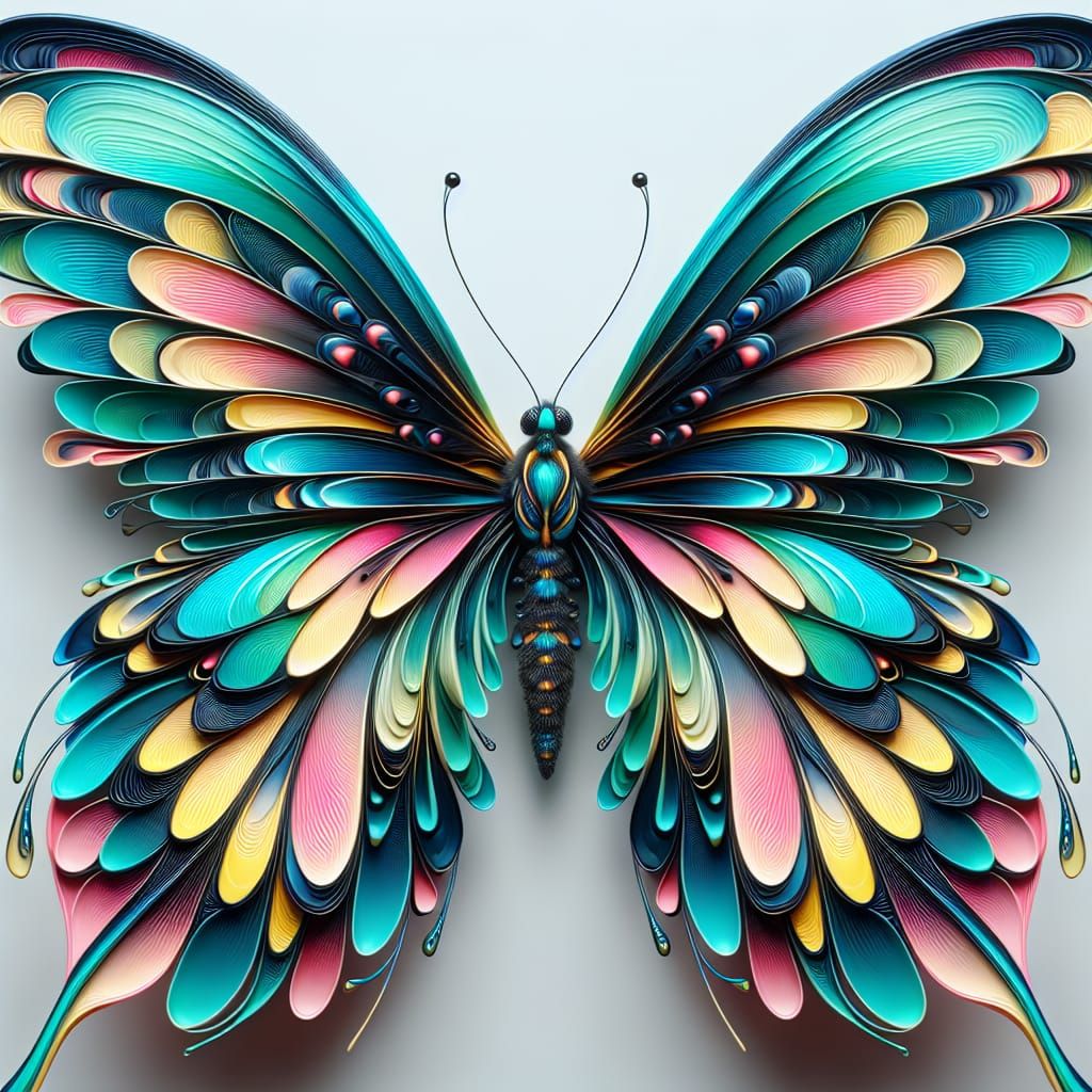 a hyperrealistic three dimensional  3d illustration of a bea...