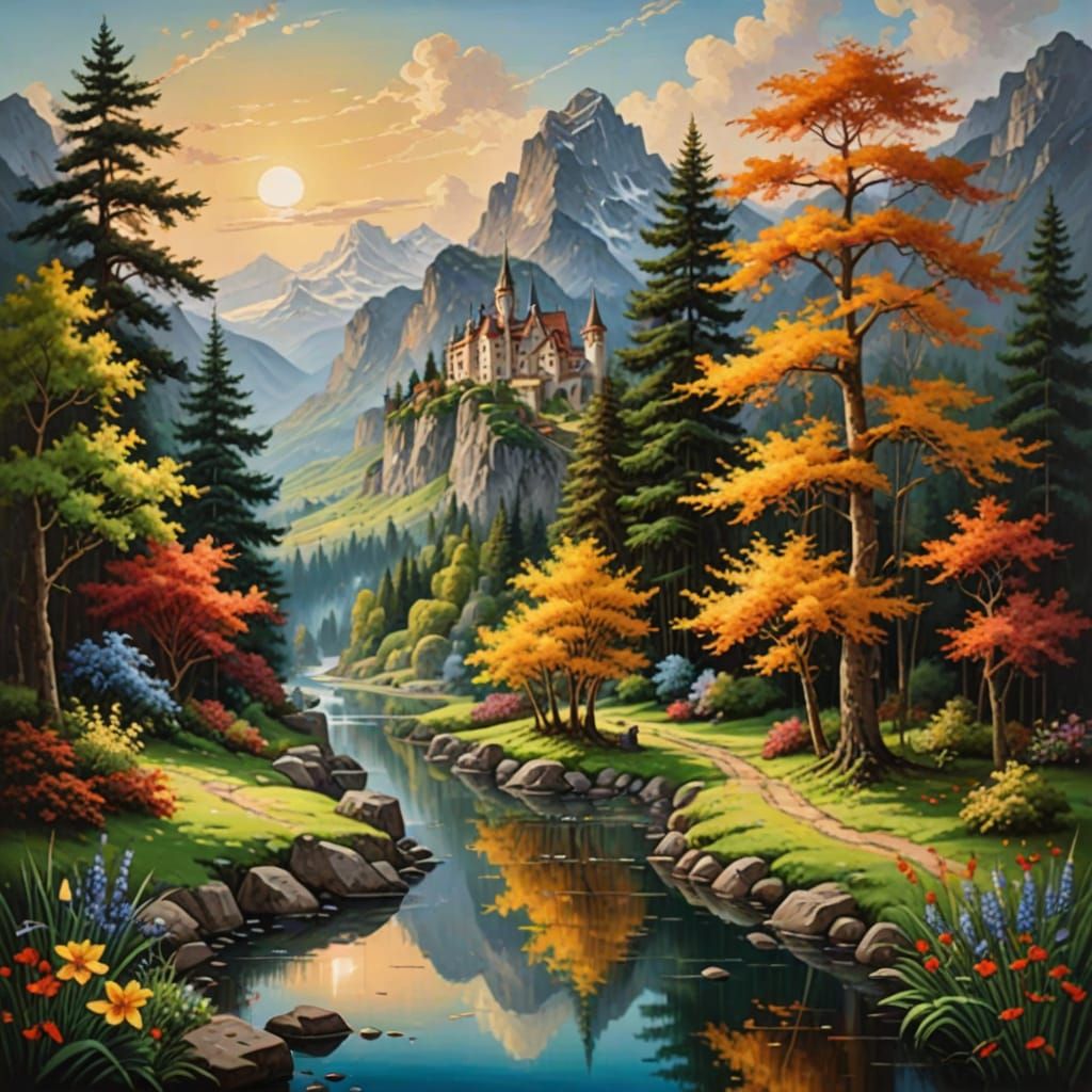 Breathtaking Masterpiece of Artistic Elegance