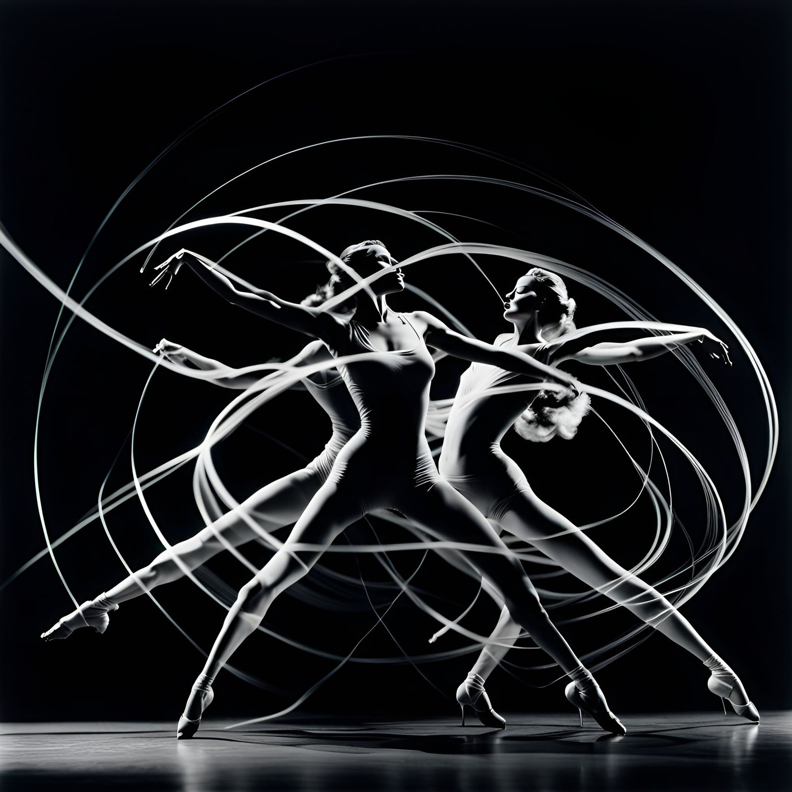 Dance Performance (Homage to photographer Gjon Mili)
