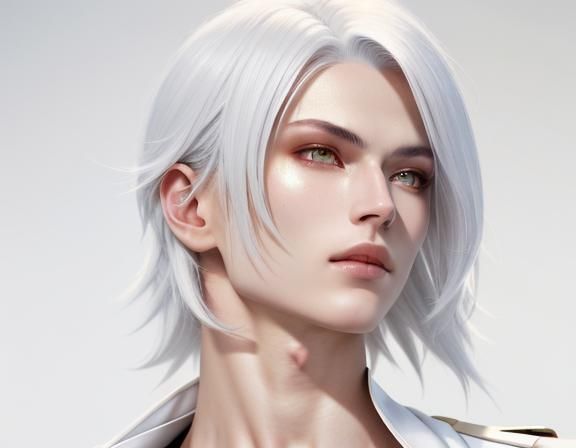 Nero Portrait in DBZ Martial Arts Gi: Photorealistic