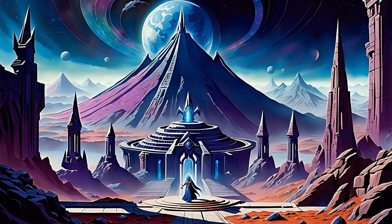 Sorceress of Eternia in Cosmic Scene