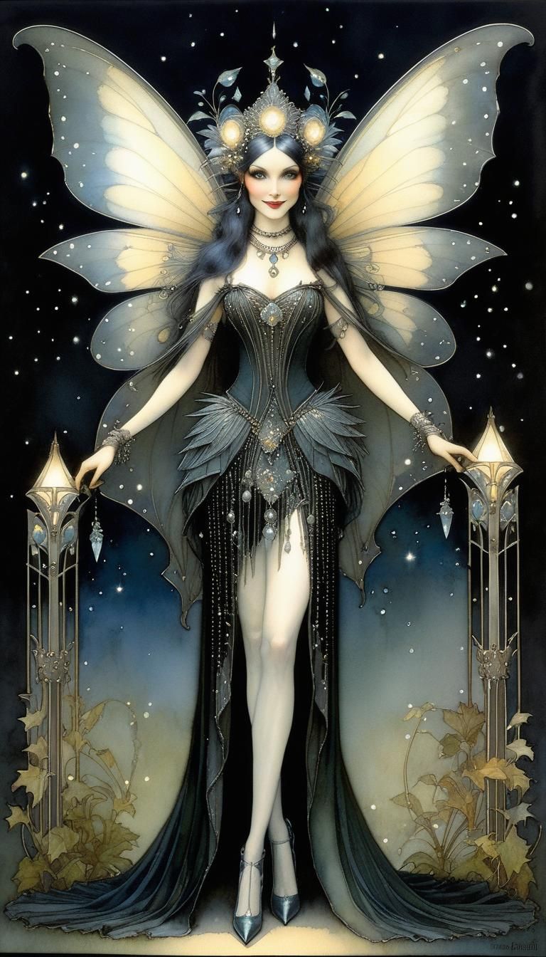 Art Deco Fairy