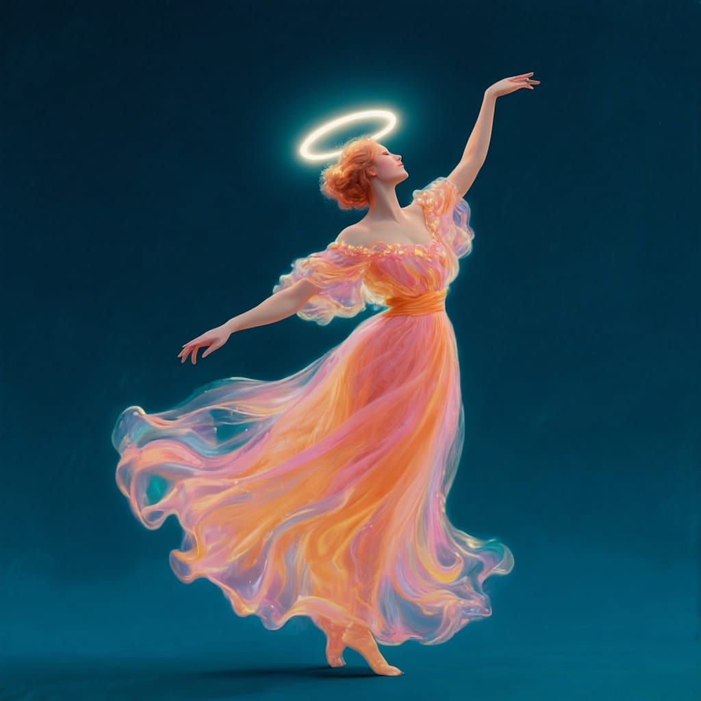 Stormy Grey and Petrol Blue Background with Person