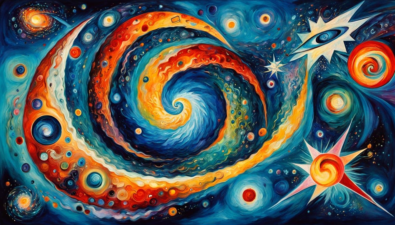 Le ciel, les étoiles, tourbillon...