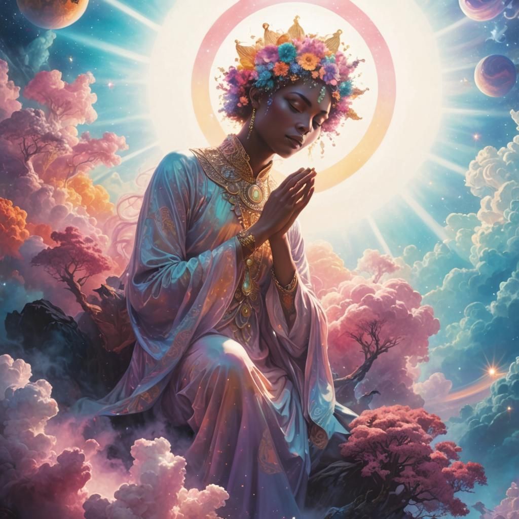 Psychedelic Cosmic Transcendence into Rapture