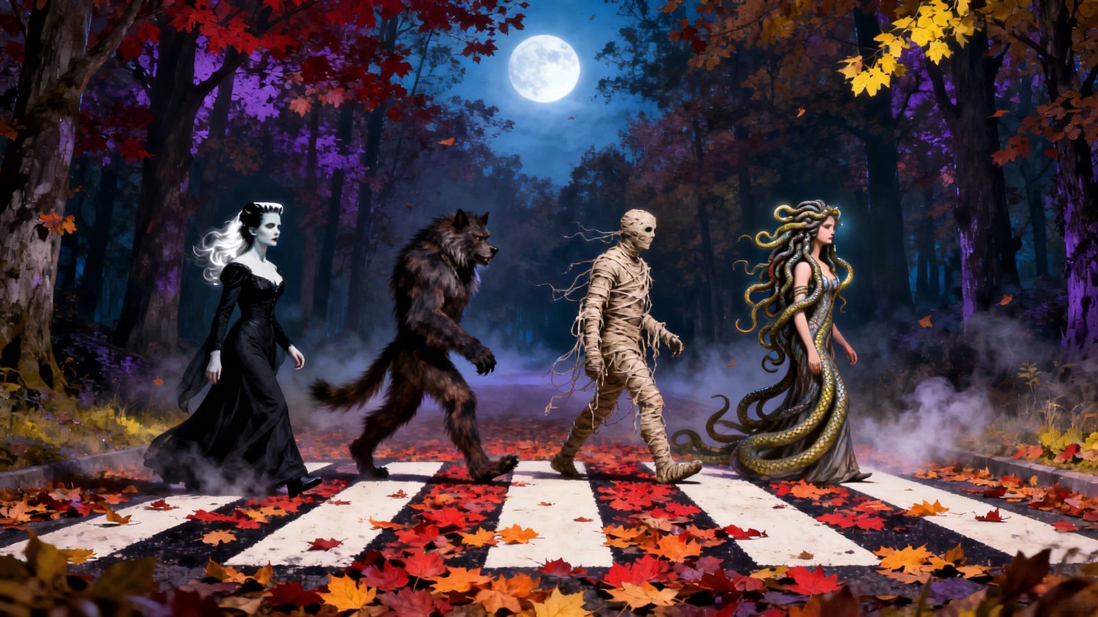 ‘Abby Road’, Halloween Monster Mash
