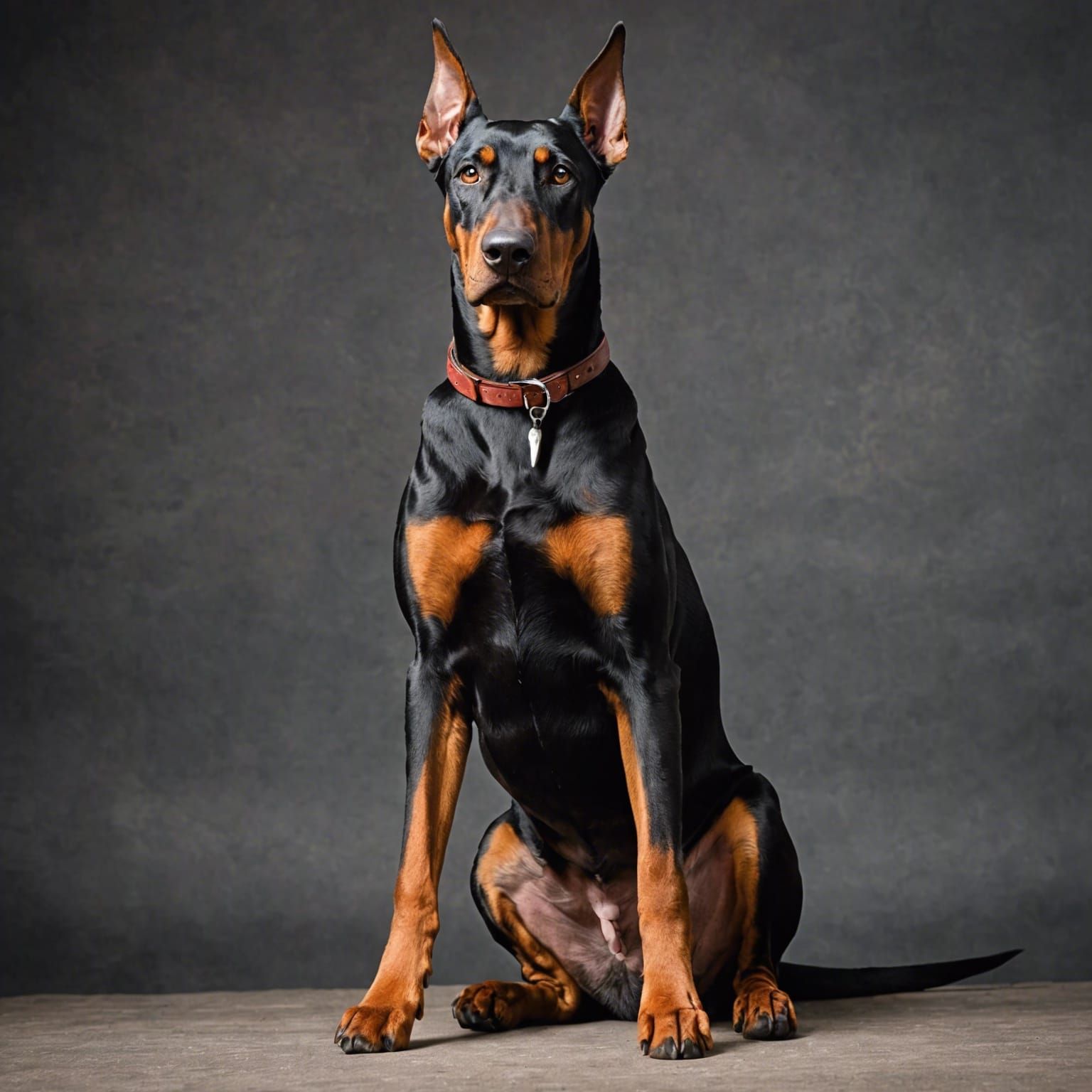 The Noble Doberman