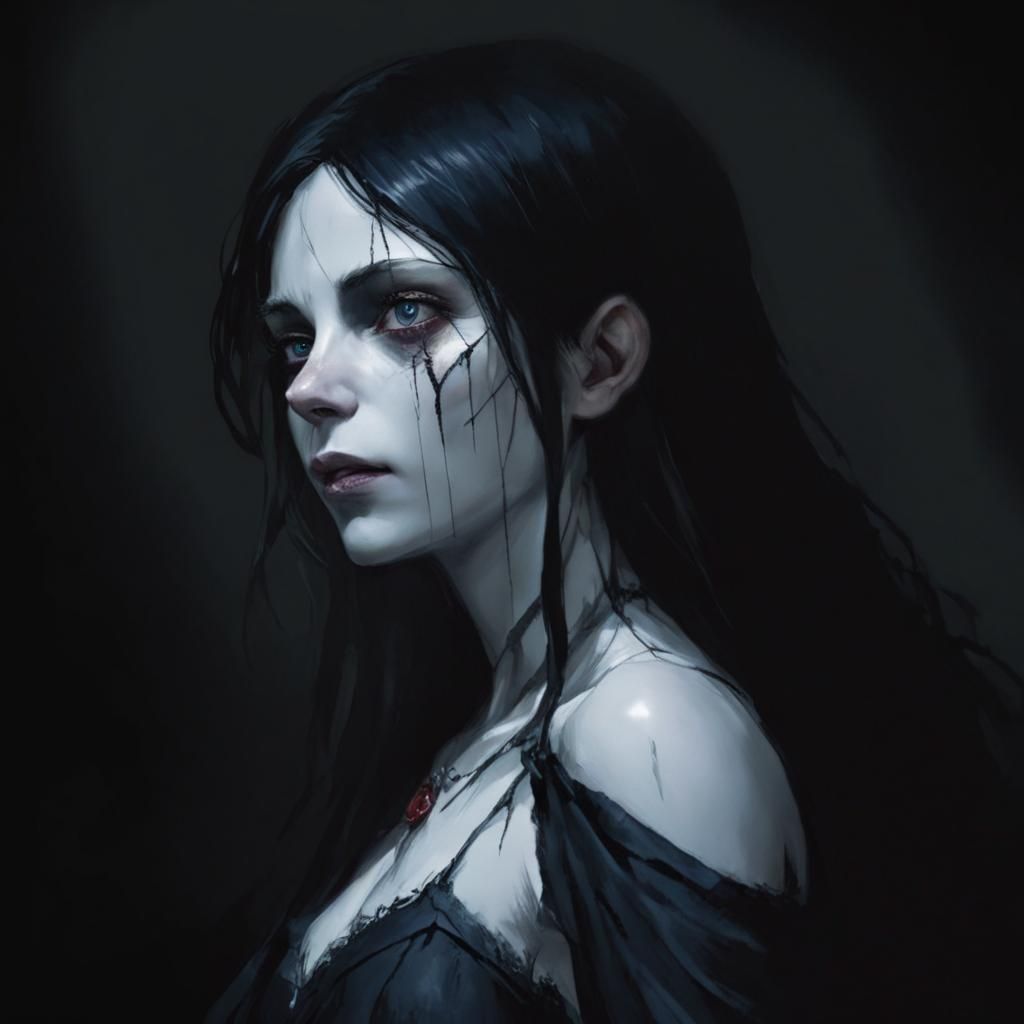 Ruby Rose as Salem in Anime Key Visual Style