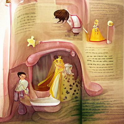 Princess Storybook Illustration
