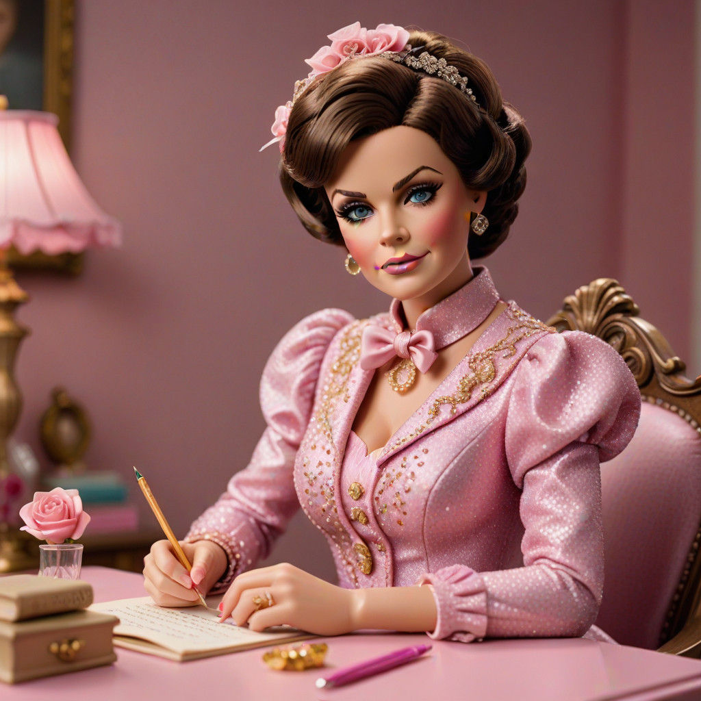 Dolores Umbridge as Whimsical Barbie Doll