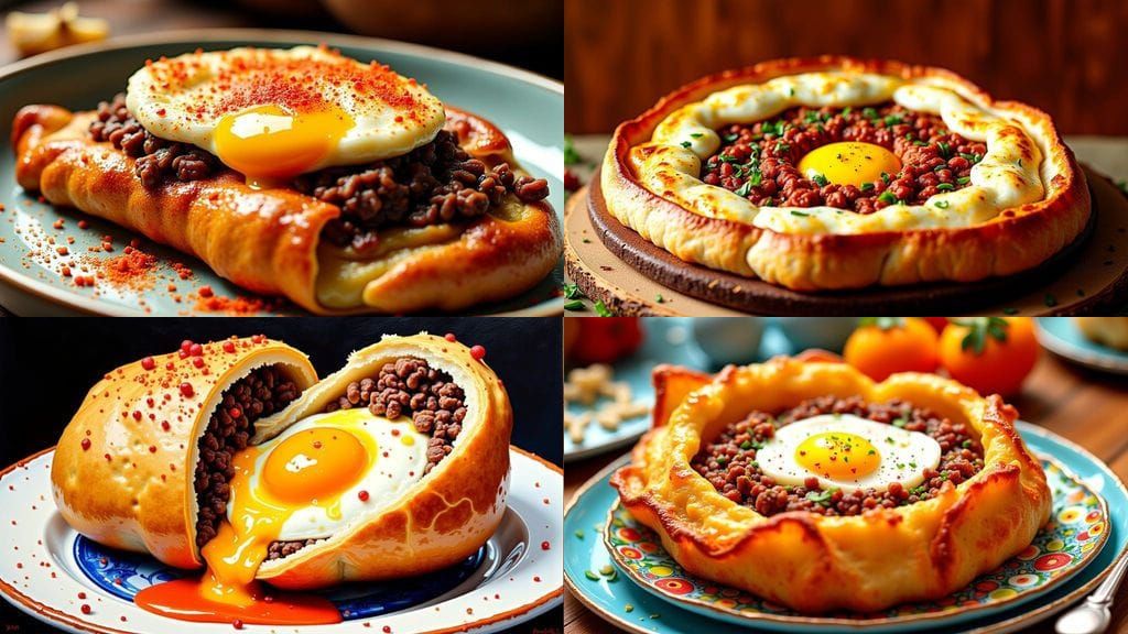 Savory Alabama-Style Breakfast Delight with Crispy Bread