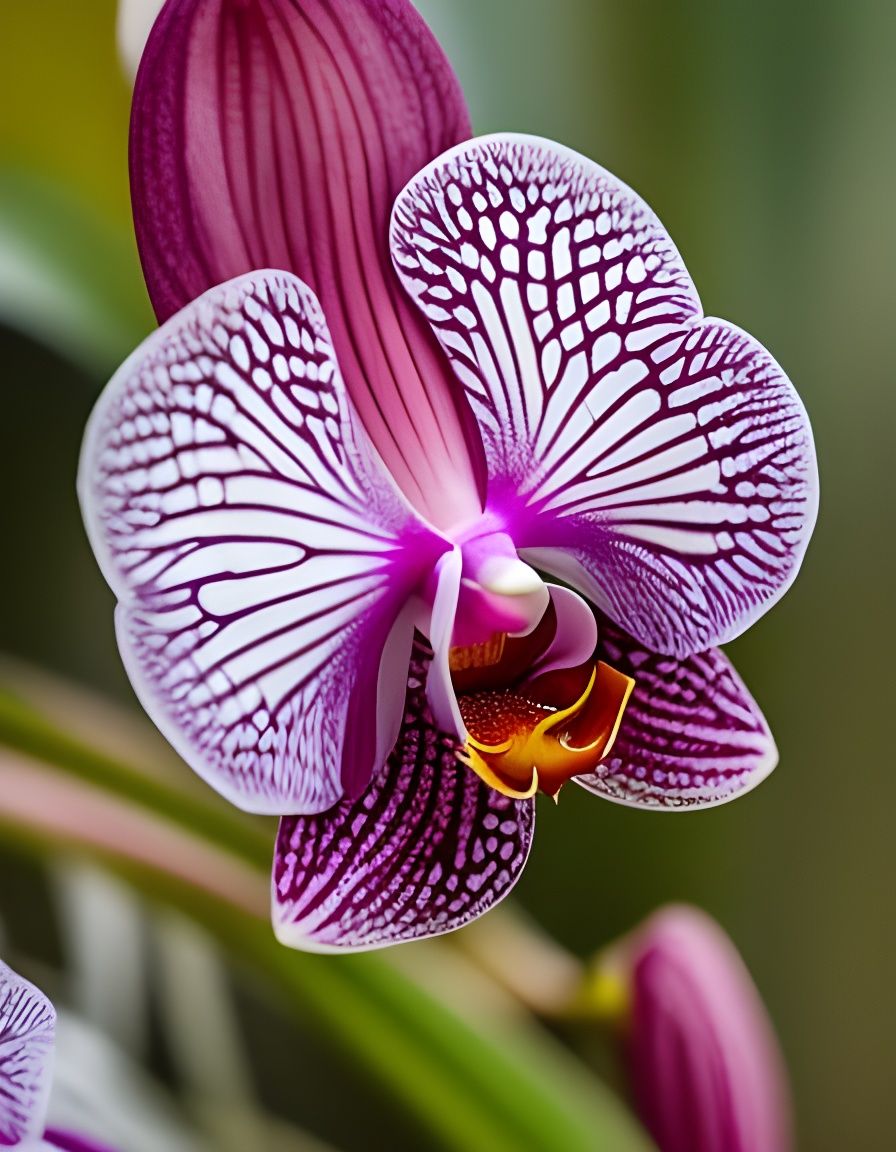 Pink Orchid Detail (Sunday Cleanup, Work #9)