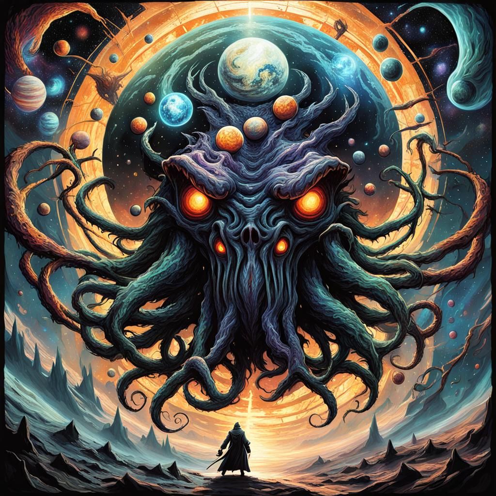 Lovecraftian Cosmos: A Gothic Dark Fantasy Maelstrom
