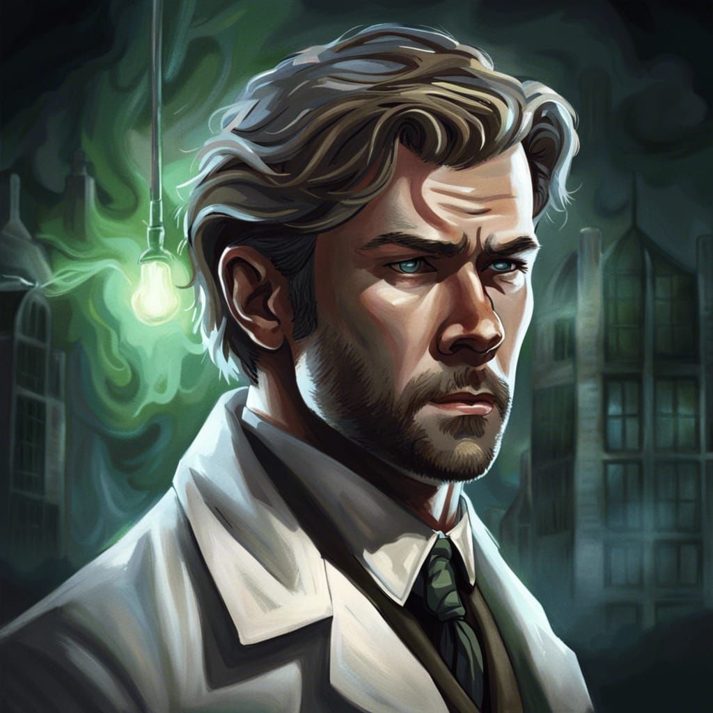 1920s Doctor Portrait: Call of Cthulhu Character