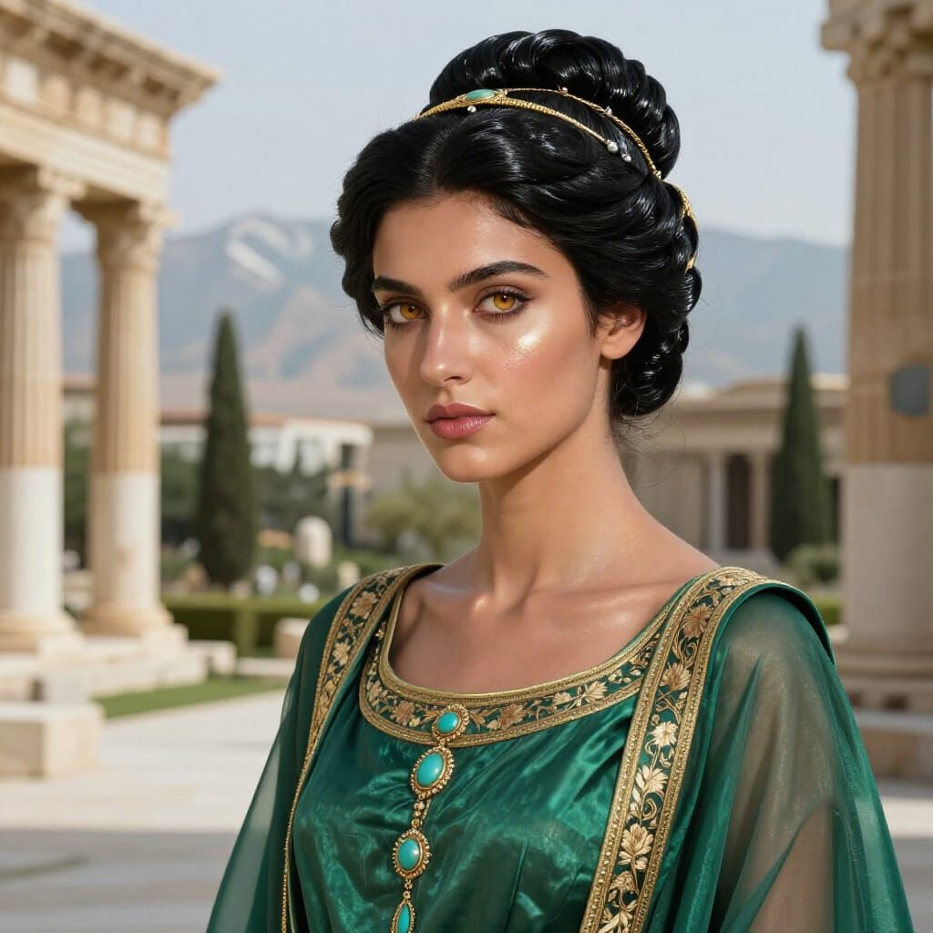 Hellenistic Princess Iotapa of Media Atropatene Portrait