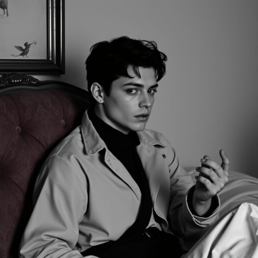 Quinceanera Ballerina Crossdressing Scene with Elegant Young...