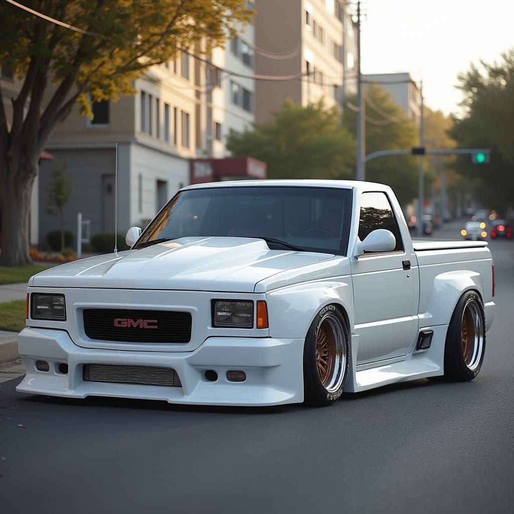 Custom 1992 GMC Syclone Widebody Drift Truck
