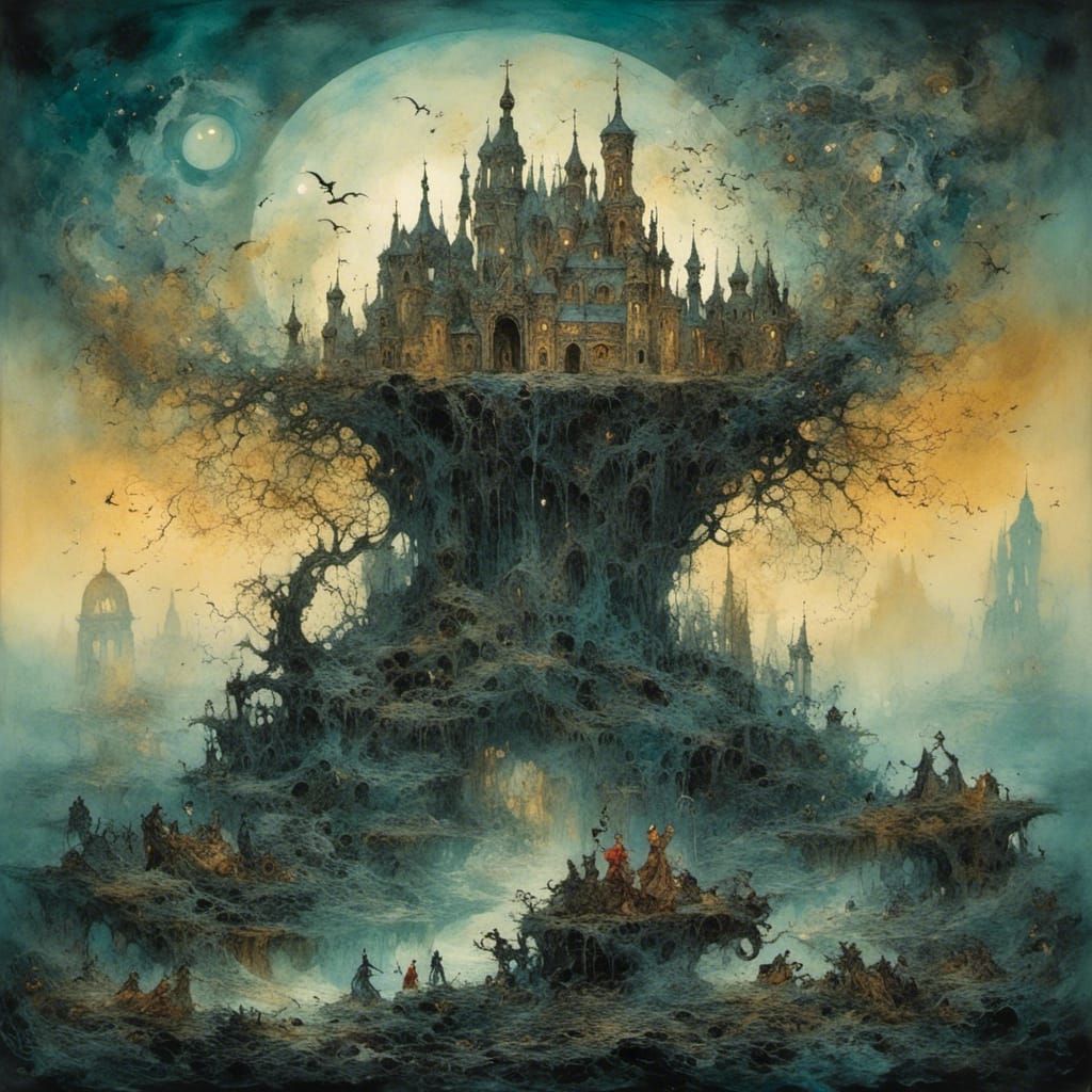 Gothic Romantic Image of Somnambulism