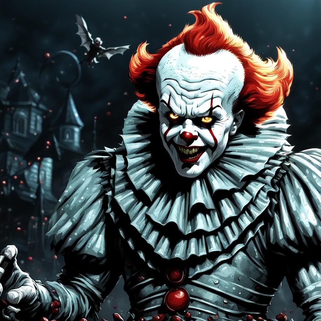 Nightmarish Pennywise Spawn: AI Generated Horror