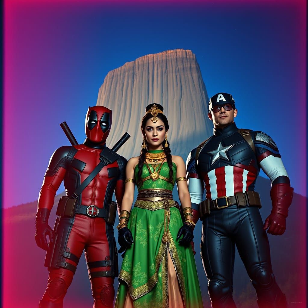 Heroes United in Epic Cinematic Style