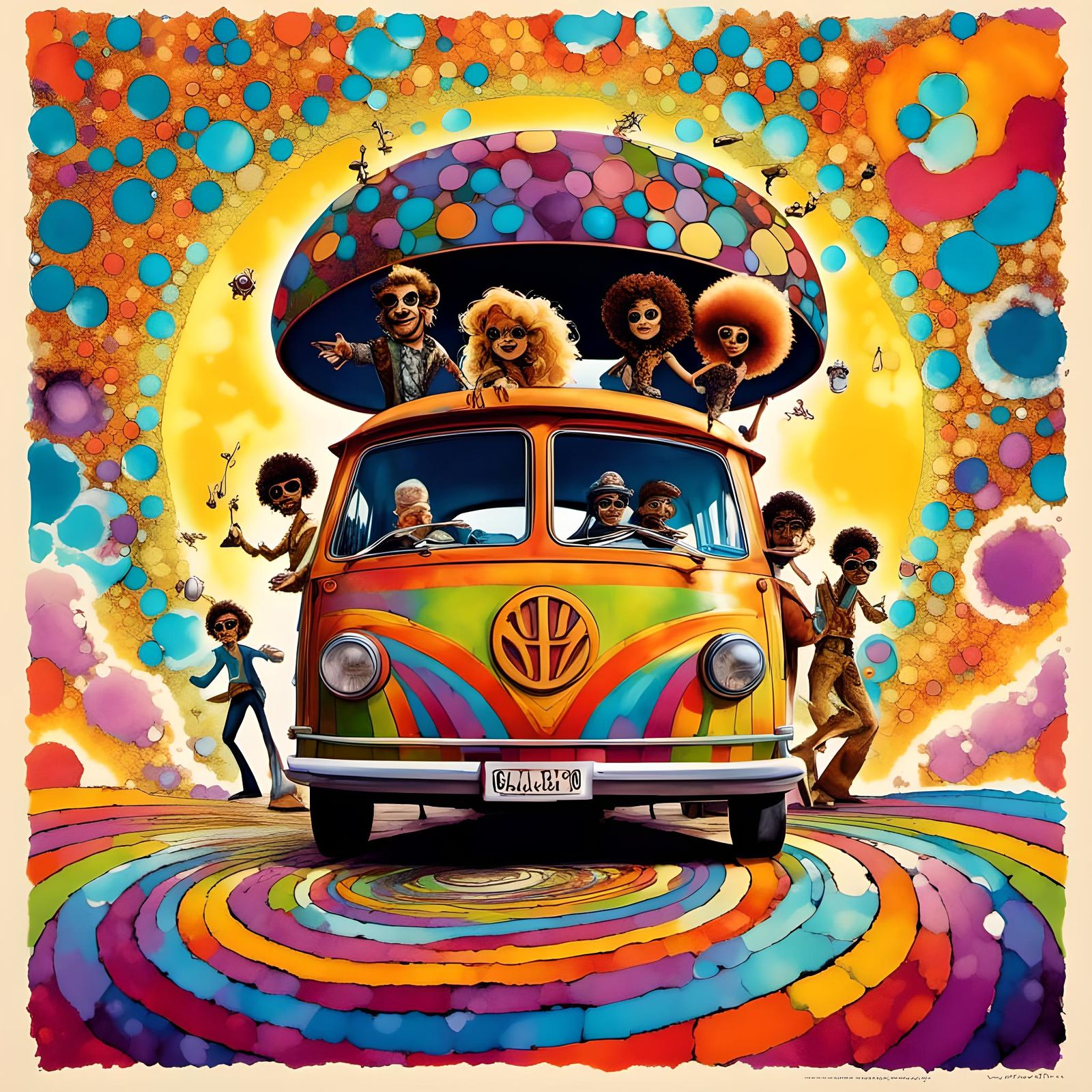 Oh Those Hippy Van Days