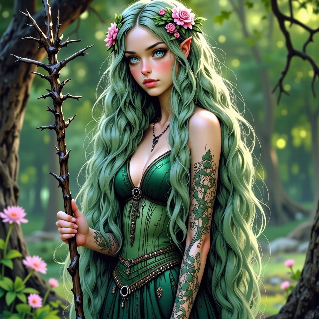 Anime Fairy Queen in Enchanted Kingdom