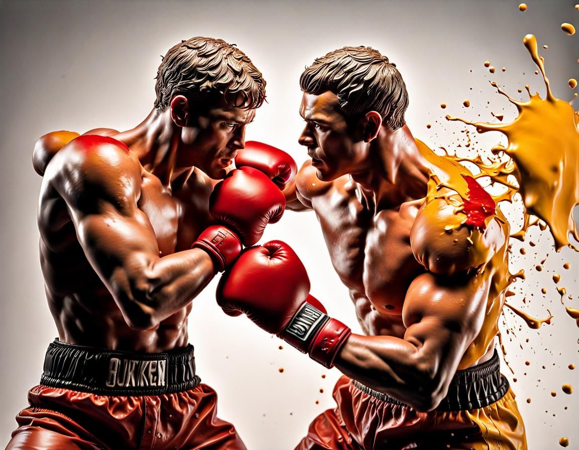 (Not Wax, But) Clay Model Boxers